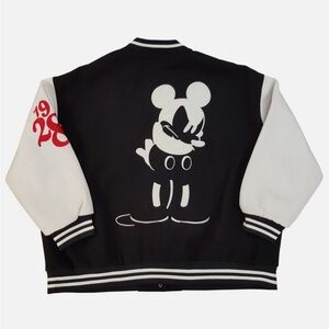 NEW Disney Mickey Mouse Varsity Jacket